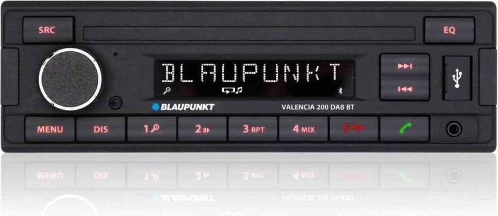 Blaupunkt Valencia 200 DAB BT - Autoradio - Bluetooth, Ophalen of Verzenden, Nieuw