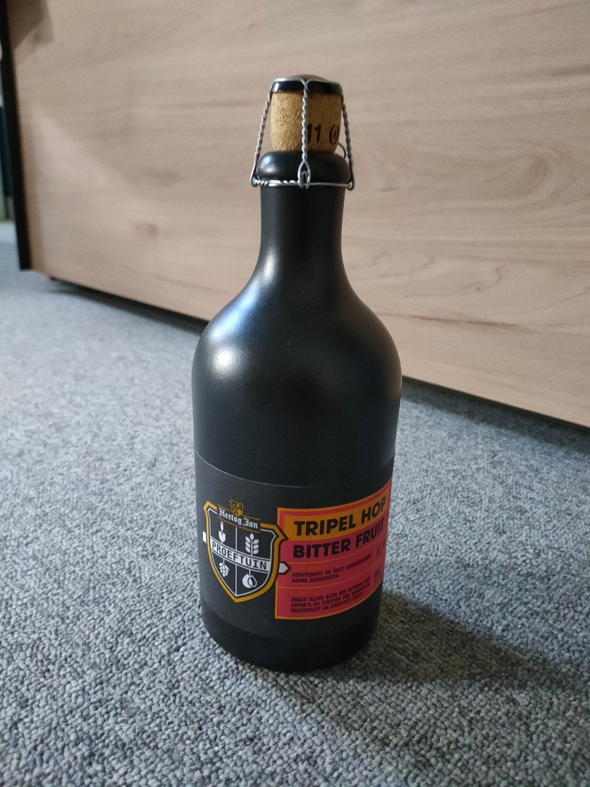 Hertog Jan proeftuin Tripel Hop bitter fruit, Verzamelen, Ophalen of Verzenden, Nieuw, Flesje(s), Hertog Jan