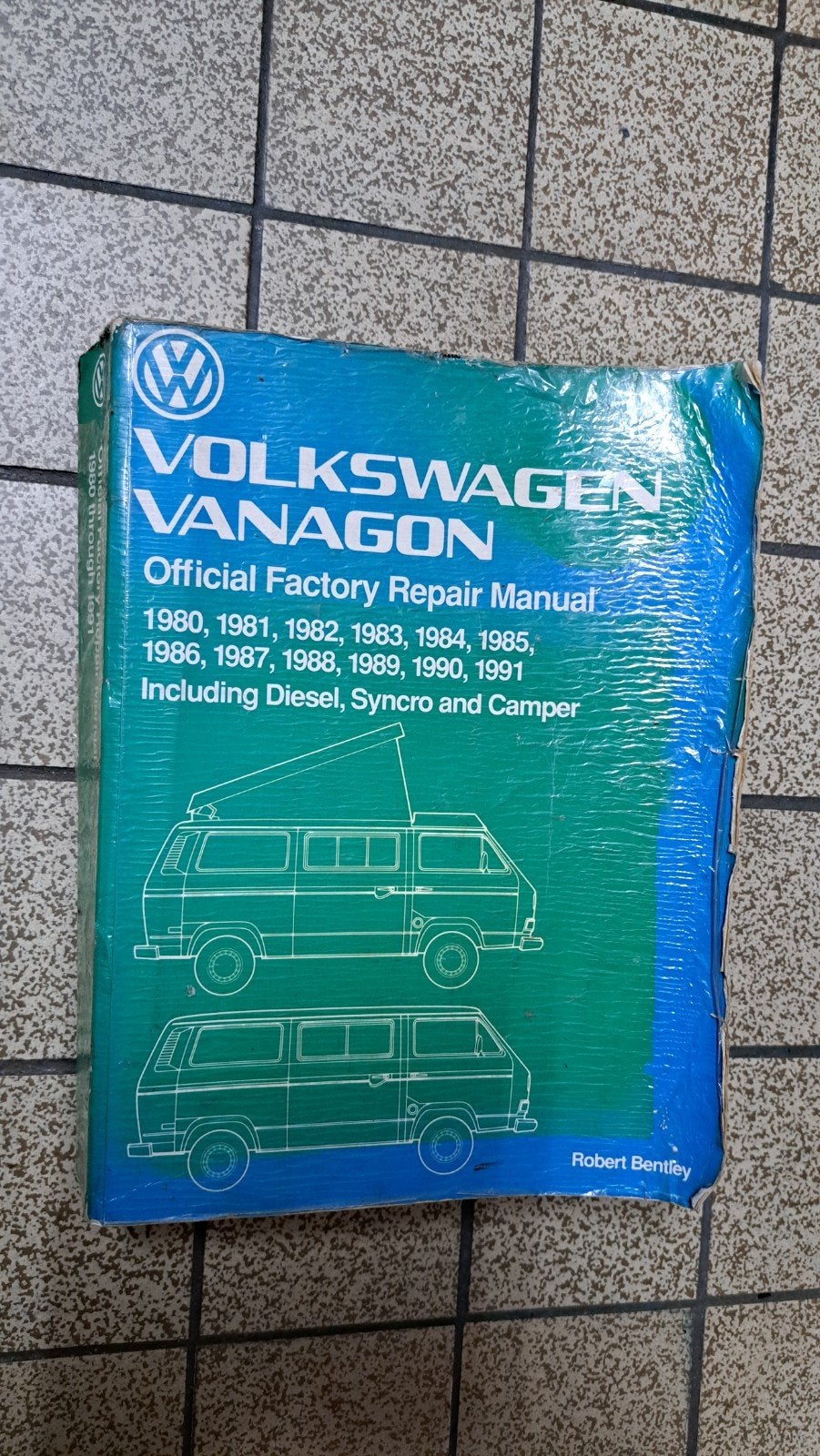 VW T3 repair manual Robert Bentley. Orig. VW, Ophalen of Verzenden