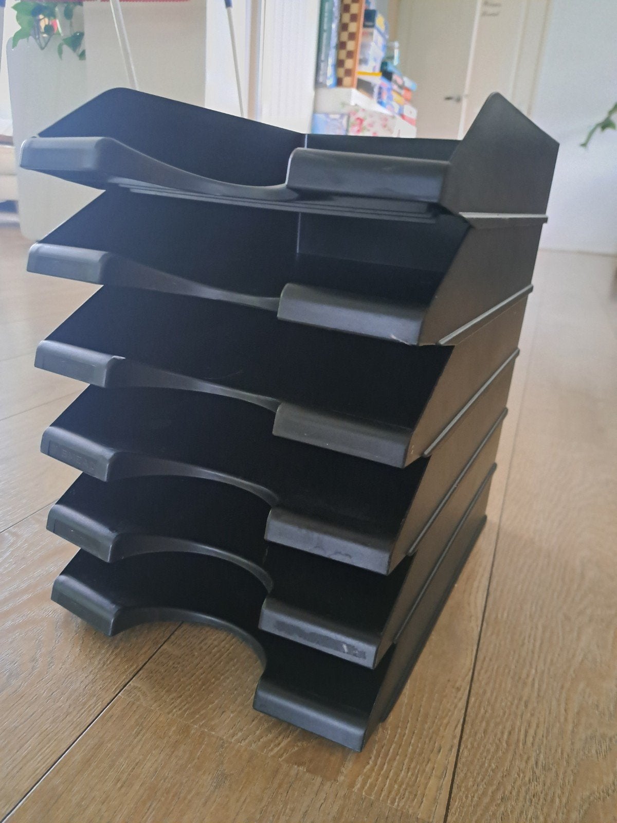 Zwarte brievenbakjes set (6 stuks), Ophalen of Verzenden, Gebruikt
