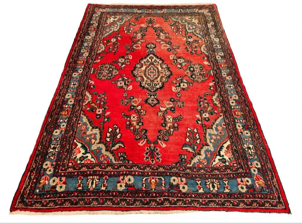 Handgeknoopt Perzisch wol Lilihan Hamadan tapijt 190x278cm