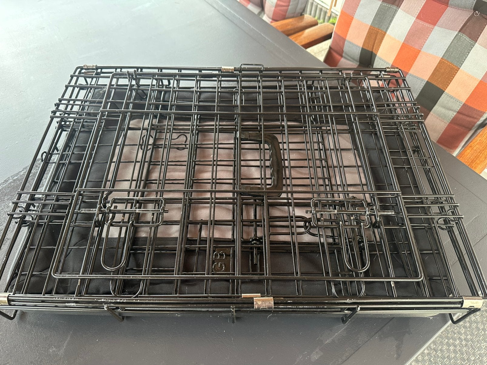 Bench middelgrote hond, Dieren en Toebehoren, Ophalen of Verzenden, Zo goed als nieuw, 75 tot 110 cm, Minder dan 65 cm