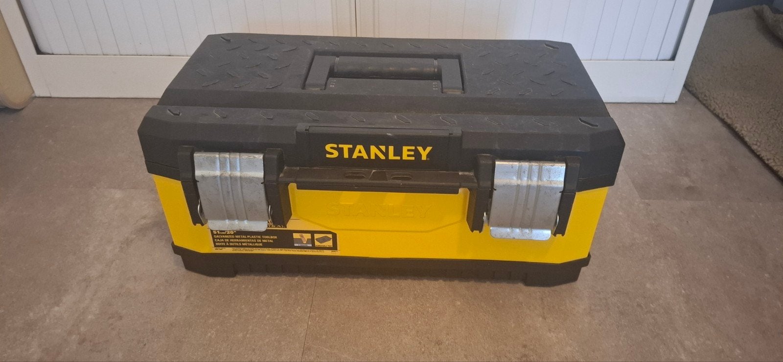 STANLEY GEREEDSCHAPSKOFFER., Doe-het-zelf en Verbouw, Gereedschapskisten, Ophalen of Verzenden, Zo goed als nieuw