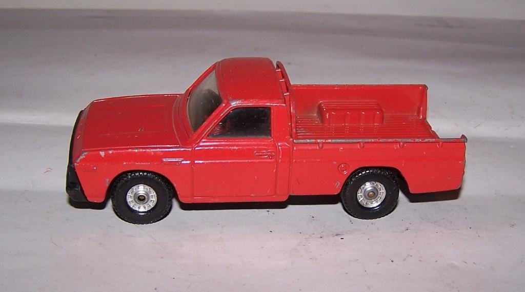 Vintage Corgi Mazda Rood B1600 Pick-up Truck. 1/36. Izgs., Ophalen of Verzenden, Zo goed als nieuw, Auto