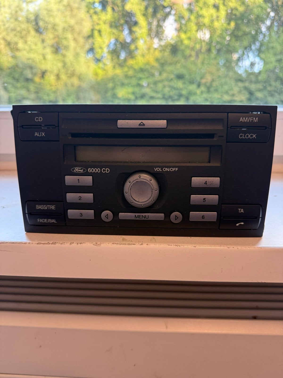 Ford 6000 CD Autoradio voor C-Max, Auto diversen, Ophalen of Verzenden, Gebruikt