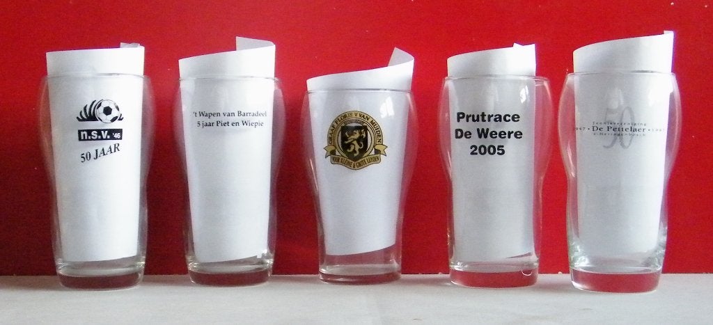 Amstel Bier Glazen -17-, Verzamelen, Biermerken, Ophalen, Zo goed als nieuw, Glas of Glazen, Amstel