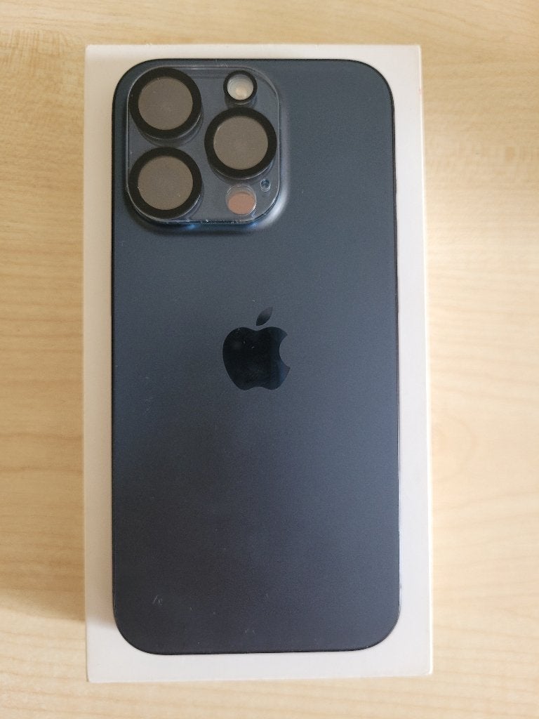 iPhone 15 Pro 256GB, Telecommunicatie, Gebruikt, Blauw, 87 %, Zonder simlock