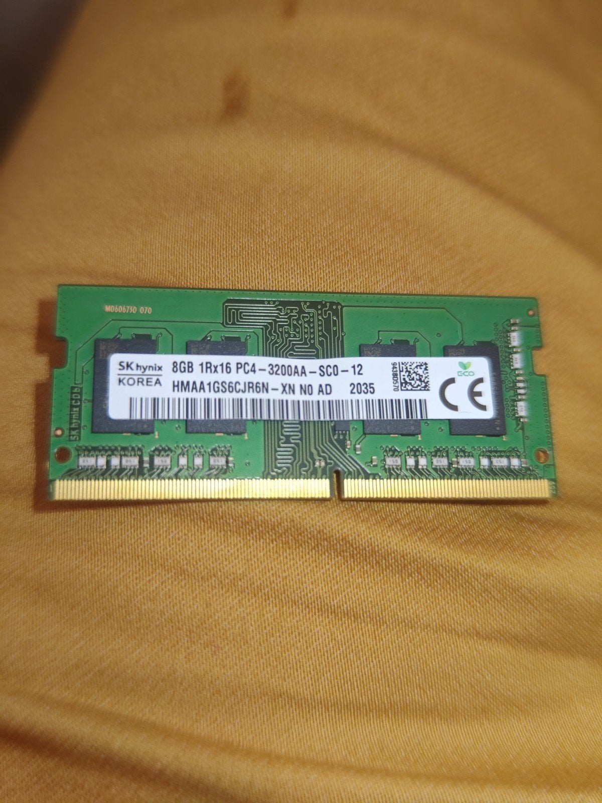SK hynix 8GB DDR4 3200MHz SO-DIMM Laptop RAM – Dell L, DDR4, 8 GB, Ophalen of Verzenden, Zo goed als nieuw