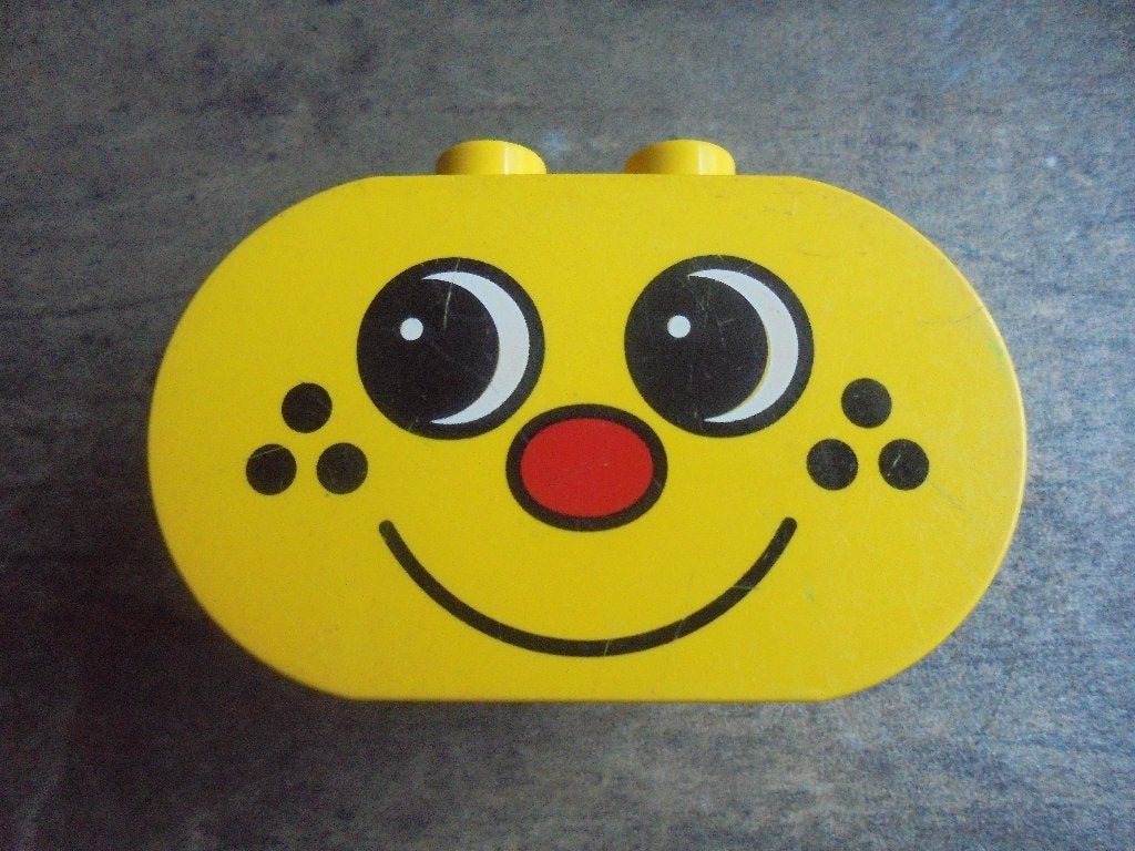 Lego Duplo Brick 2x4x2 Rounded Ends (zie foto's), Kinderen en Baby's, Speelgoed | Duplo en Lego, Ophalen of Verzenden, Gebruikt