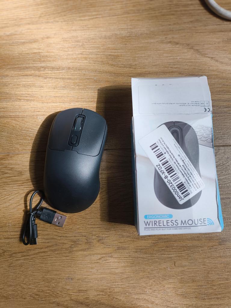 Bluetooth & 2.4ghz muis *nieuw*, Muis, Ergonomisch, Rechtshandig, Nieuw