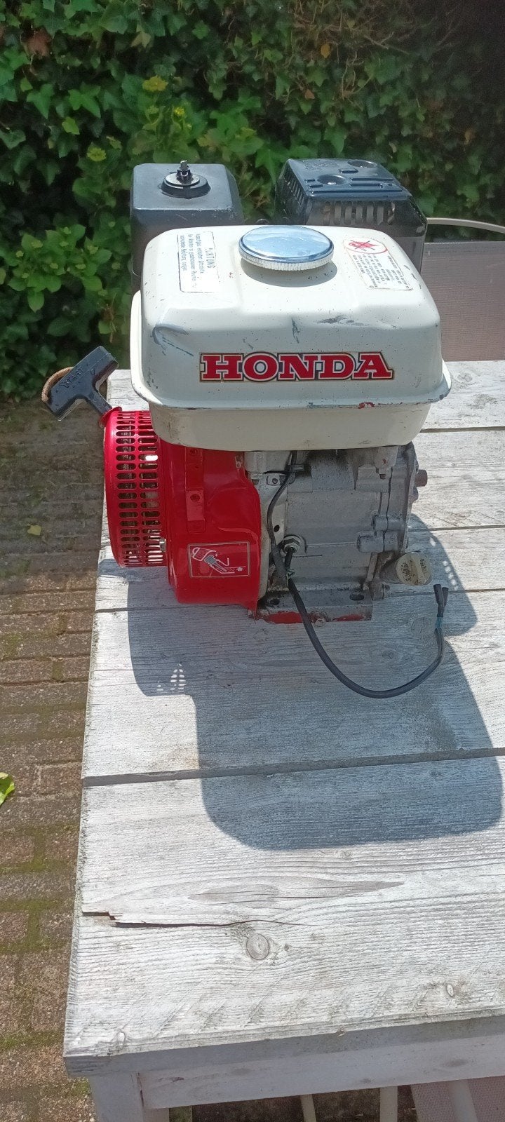Honda benzine motor trilplaat tuintrekker tuinmachines gras, Doe-het-zelf en Verbouw, Ophalen, Gebruikt, Benzinemotor, 1800 rpm of meer