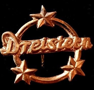 Dreistern speld, Verzenden, Nieuw, Merk, Speldje of Pin