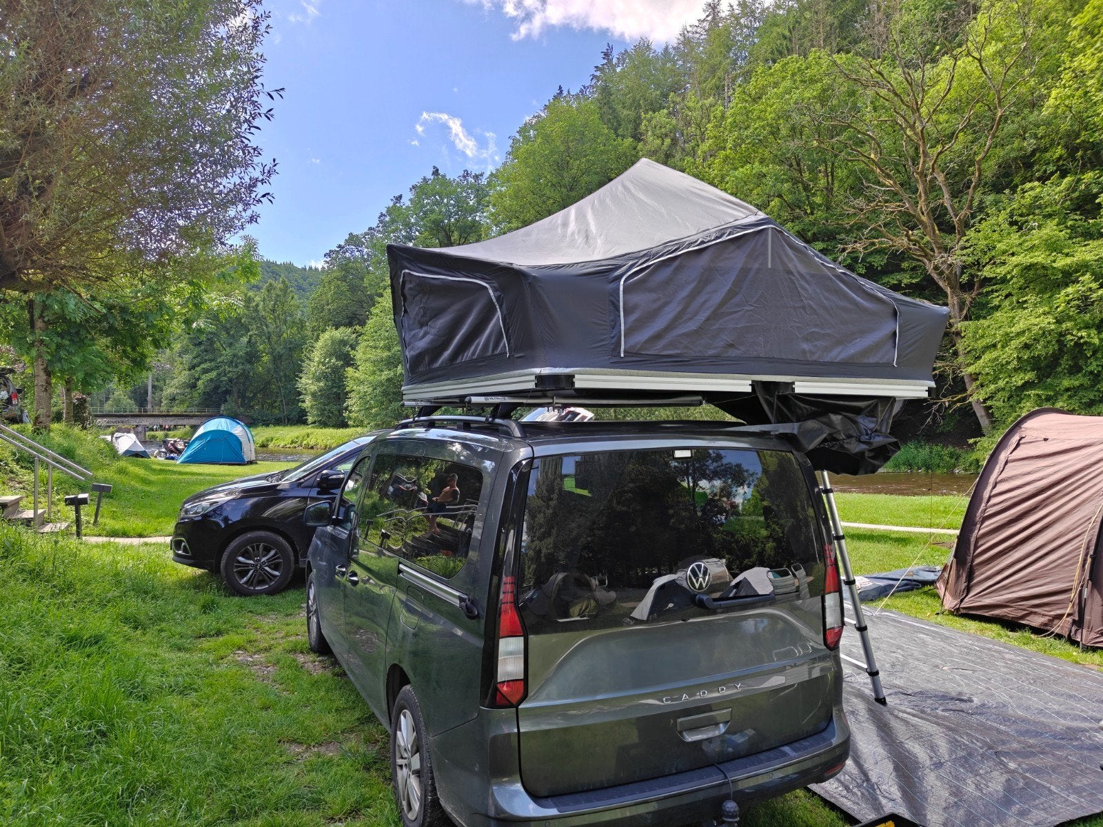 Fjordsen Light 220 daktent - Zo goed als nieuw, Caravans en Kamperen, Ophalen, Zo goed als nieuw
