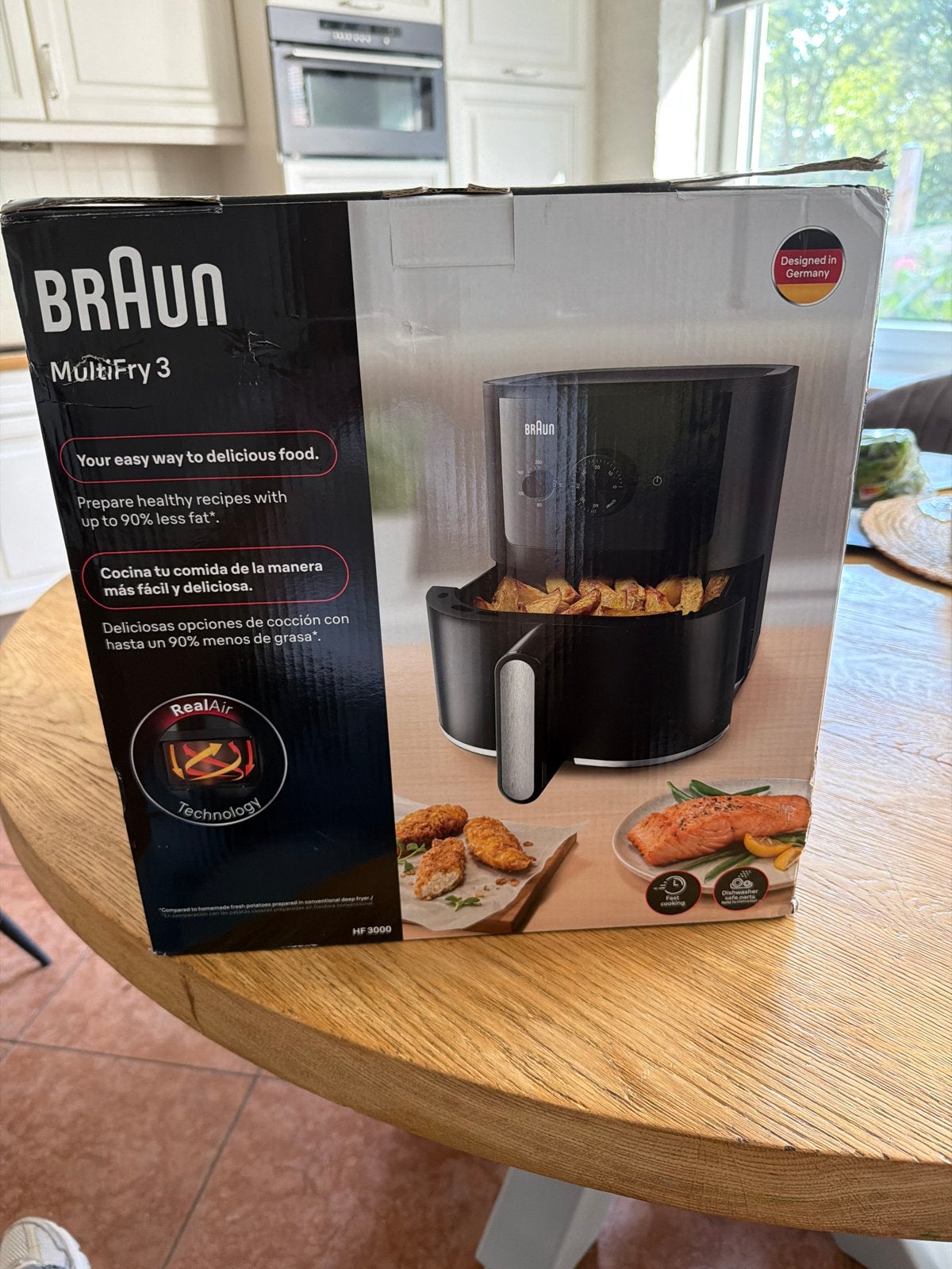 Nieuw in doos! Braun MultiFry 3 HF3000 heteluchtfriteuse, Witgoed en Apparatuur, Frituurpannen, 3 tot 4 liter, Ophalen of Verzenden
