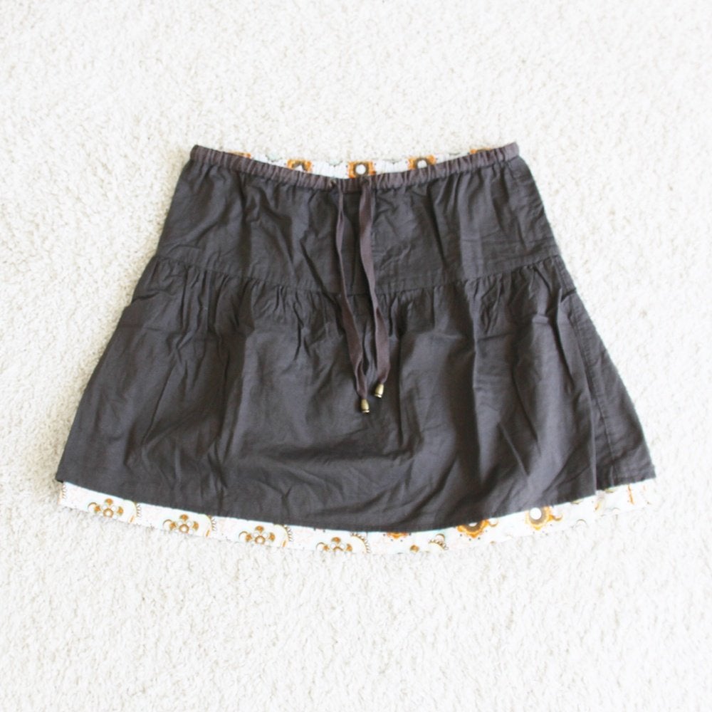 Prachtige Vintage Rokje2 100% Katoen (L) - 17 € 15,-, Maat 42/44 (L), Ophalen of Verzenden, Boven de knie, Groen