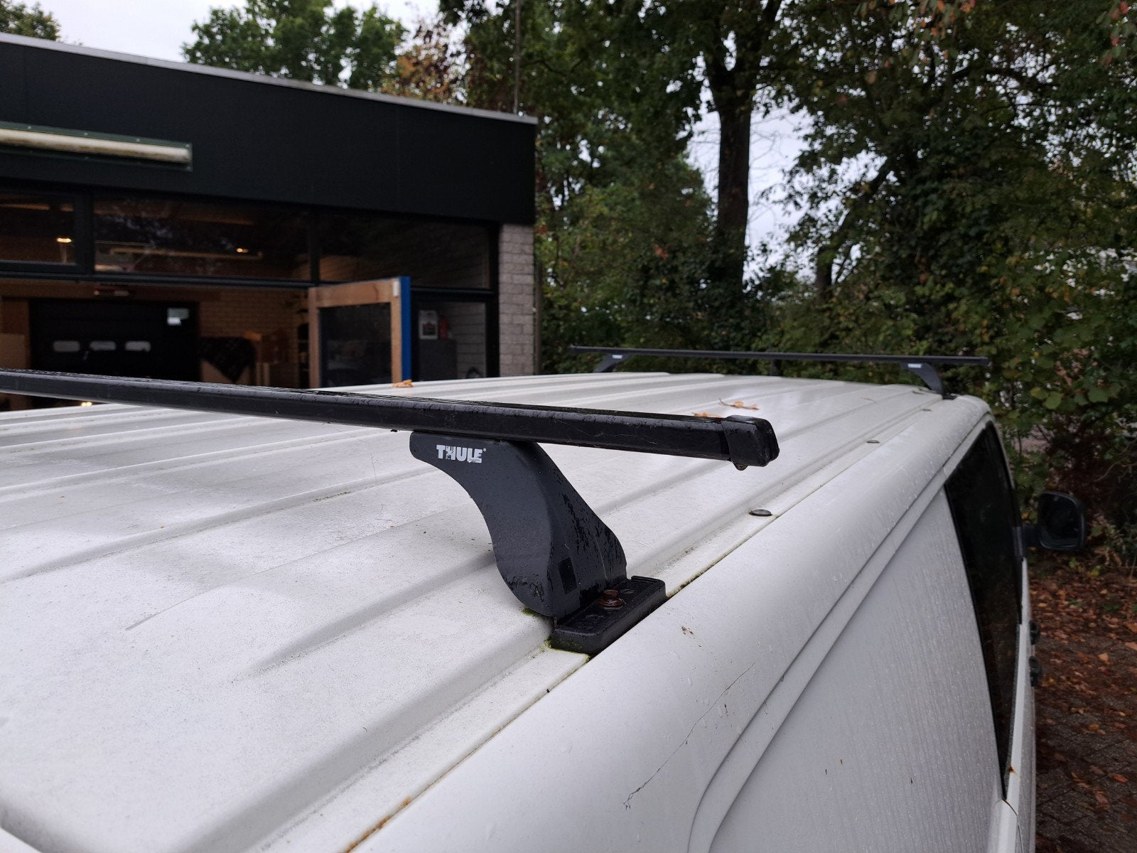 Thule Dakdragers voor Volkswagen Transporter T5 T6, Auto diversen, Ophalen, Gebruikt