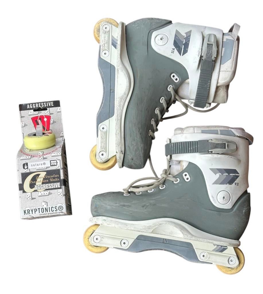 USD aggressive inline stunt skates maat 41, Overige merken, Gebruikt, Heren, Ophalen of Verzenden