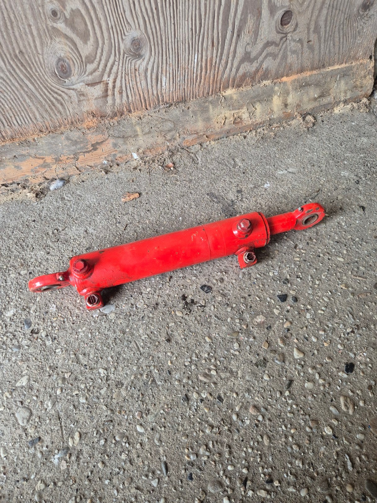 Rode hydraulische cilinder, 50 cm lang, Ophalen of Verzenden