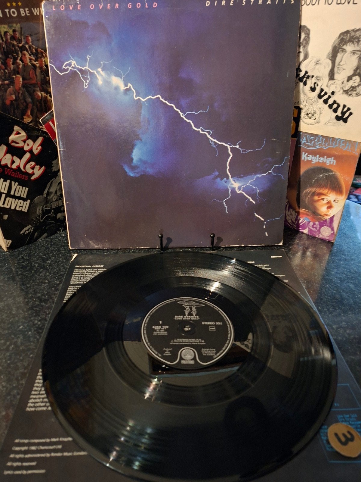 Dire Straits - Love Over Gold LP (1982)   3, LP, Gebruikt, Overige formaten, Ophalen of Verzenden
