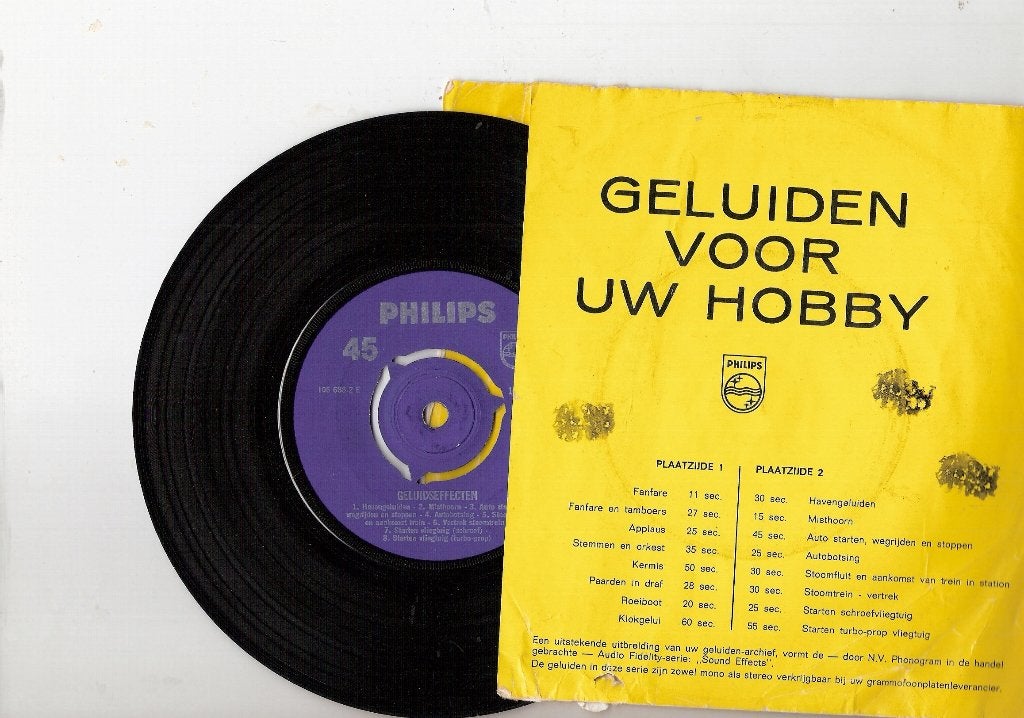 Klinkend Plezier in Vrije Uren - Bandrecorder EP -1961, Ophalen, Gebruikt, Overige merken