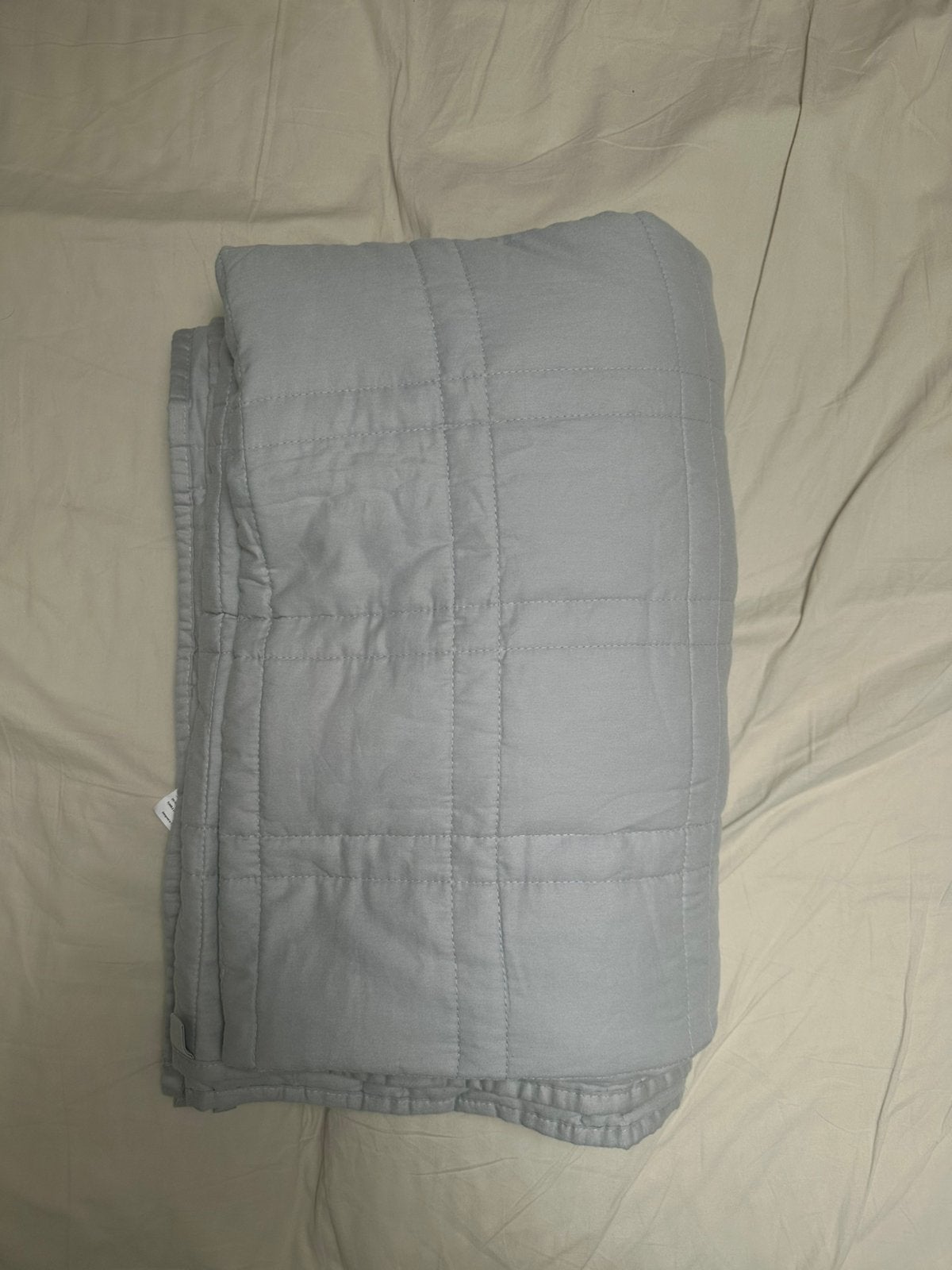 Verzwaarde Deken (Weighted Blanket) ELLA 7 kg 135 x 200 cm, Eenpersoons, Ophalen of Verzenden, Grijs, Deken of Dekbed
