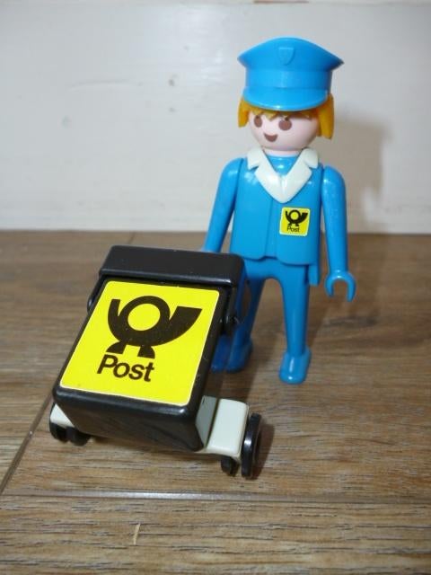 Vintage Playmobil Postbode, Ophalen of Verzenden, Gebruikt