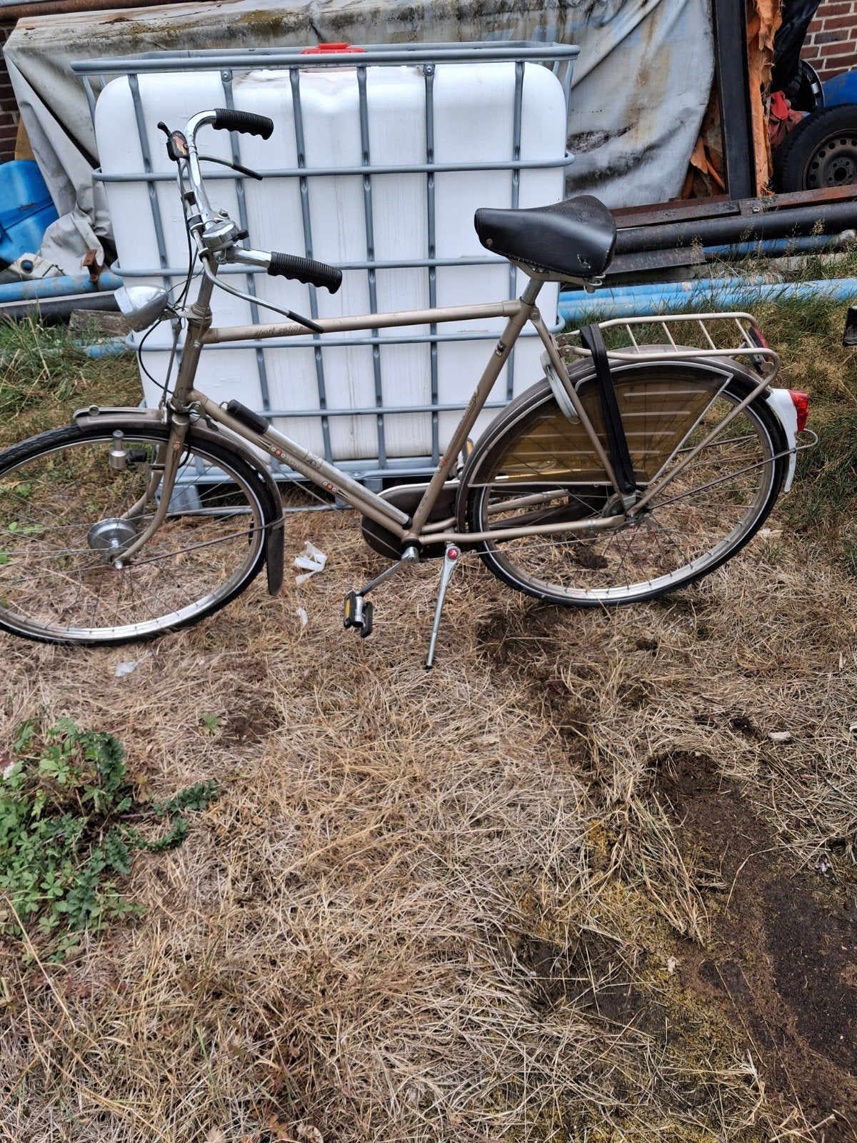 Mooie Gazelle herenfiets, 3 versnellingen, trommelremmen, Ophalen, Gebruikt, Versnellingen, 57 tot 61 cm
