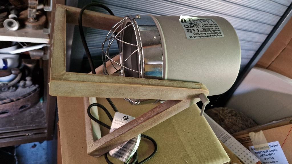 looplamp werklamp verplaatsbaar, Huis en Inrichting, Ophalen of Verzenden, Zo goed als nieuw, Glas