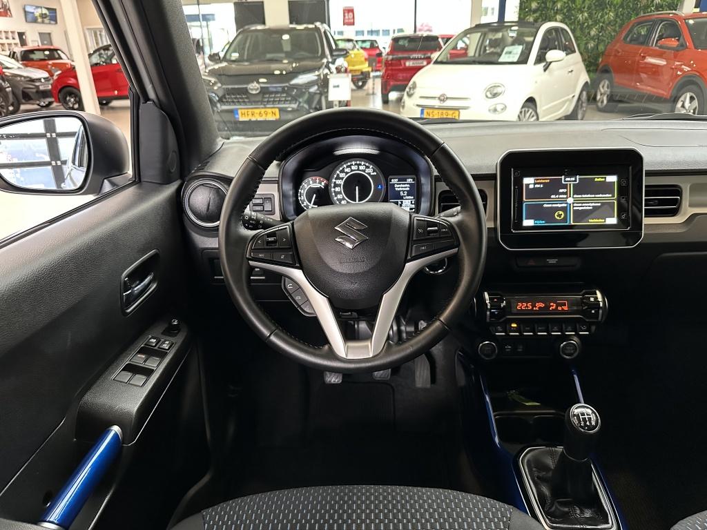 Suzuki Ignis 1.2 Hybride Style [ALL-SEASON BANDEN I CLIMATE, Auto's, Suzuki, Gebruikt, Euro 6, 4 cilinders, Wit