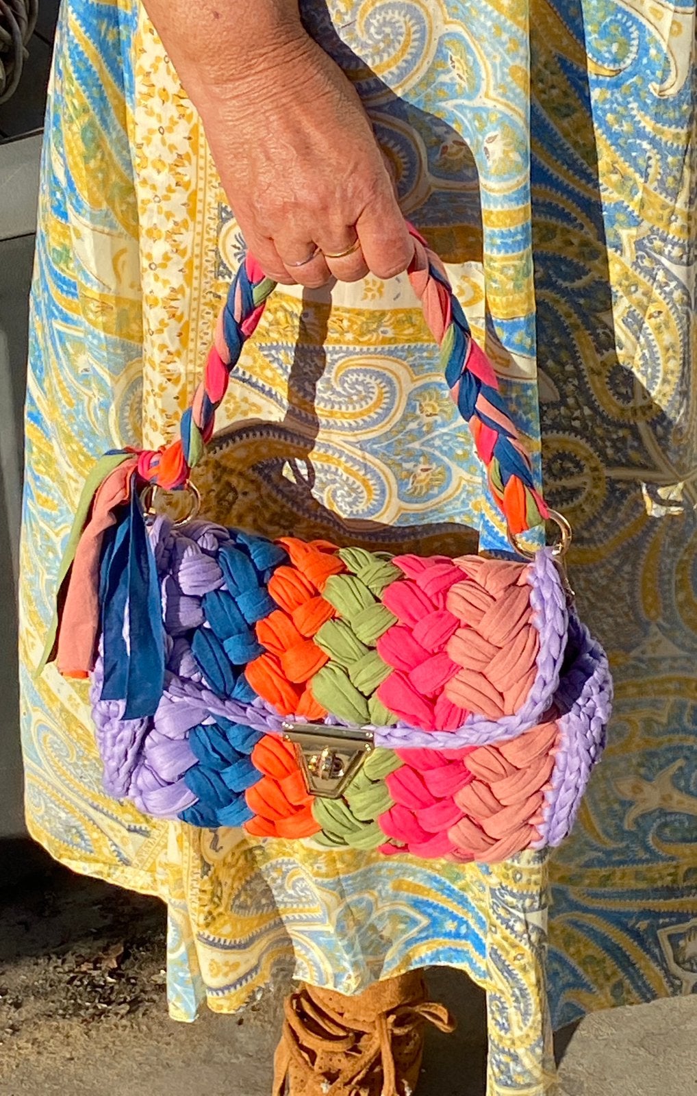 Ibiza tas Boho Bohemien, Ophalen of Verzenden, Zo goed als nieuw