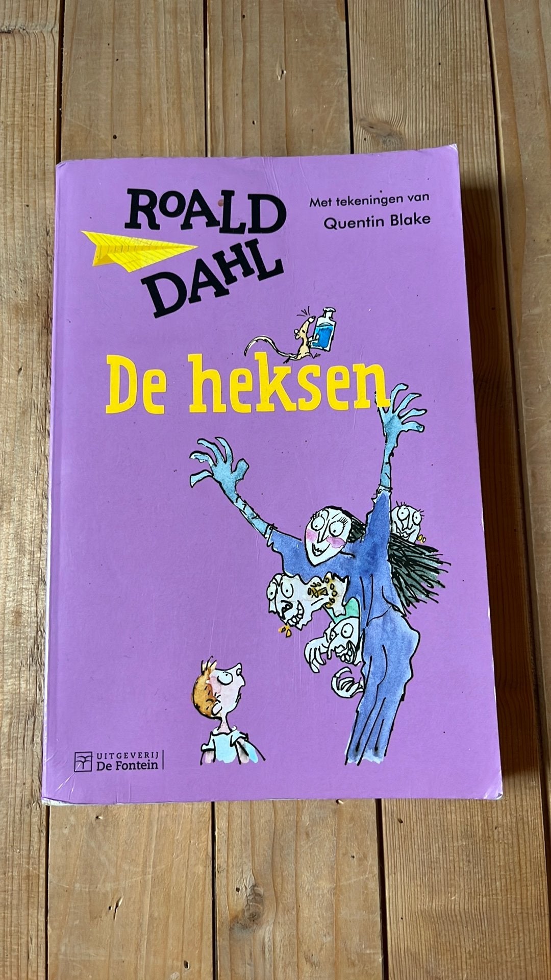 Roald Dahl - De heksen, Roald Dahl, Fictie algemeen, Ophalen of Verzenden, Zo goed als nieuw