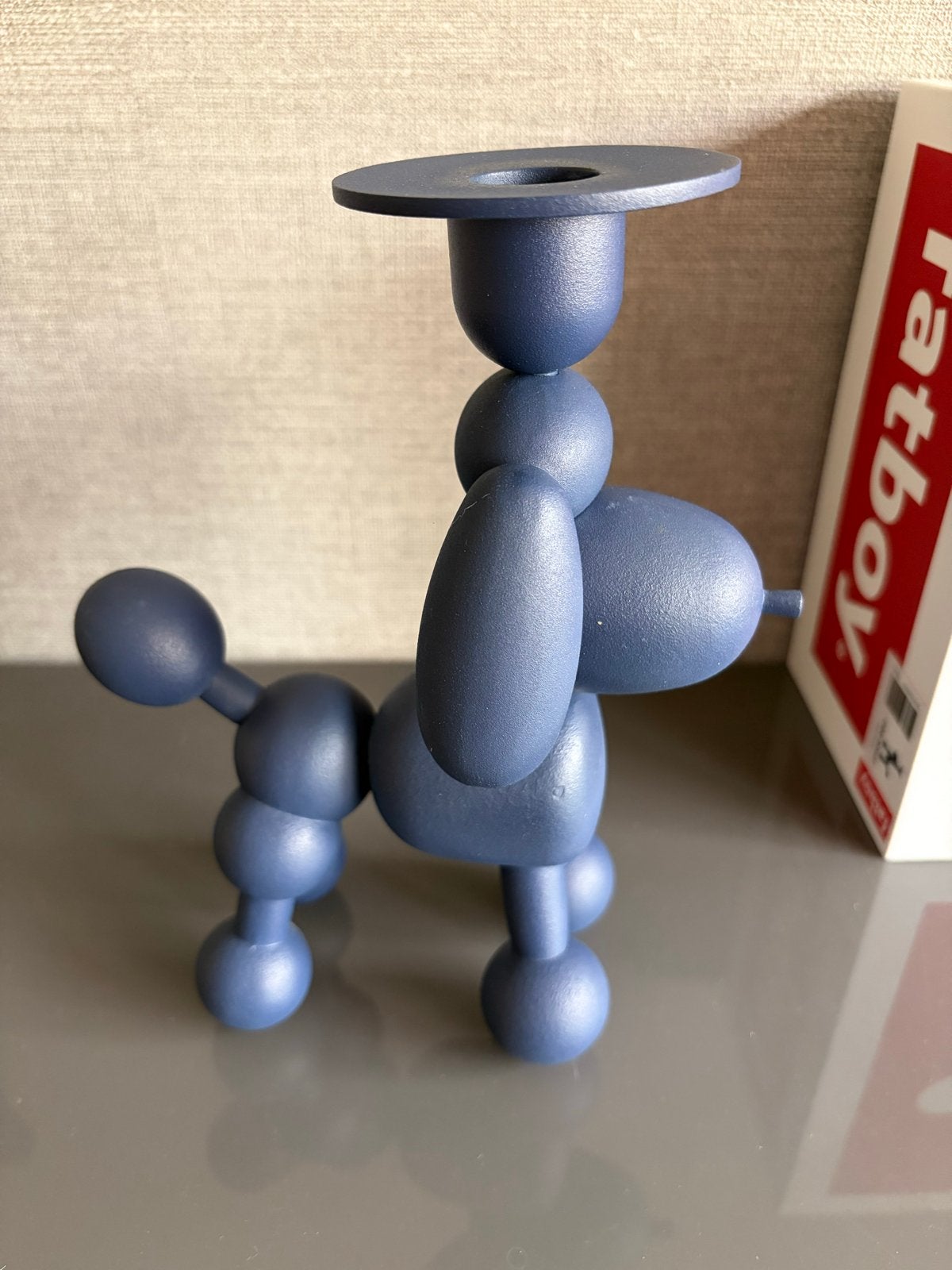 Fatboy Can-Dolly Kandelaar - blauw Poedel Design, Ophalen of Verzenden