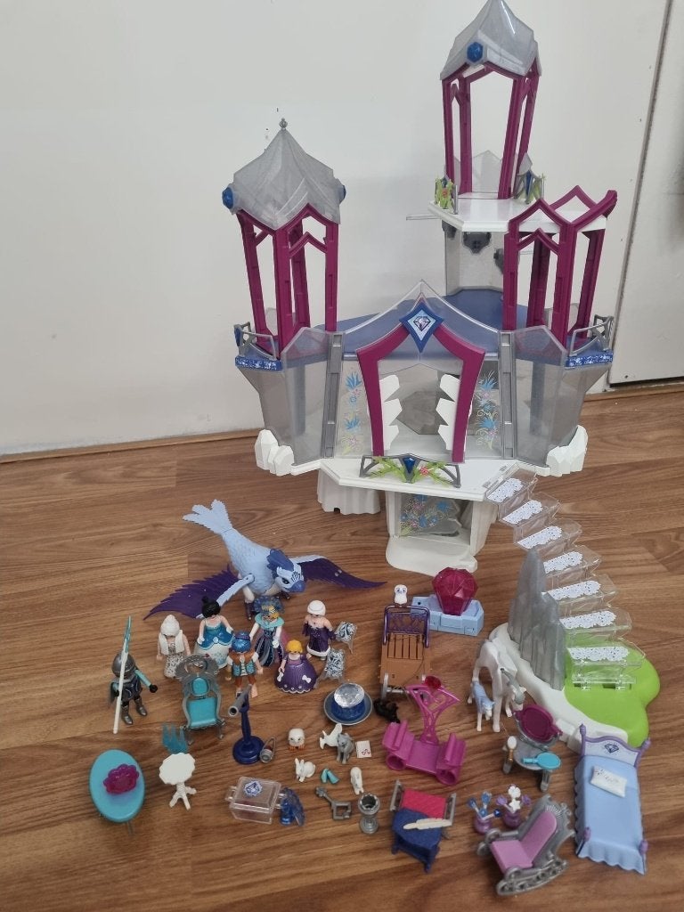Playmobil Magic Kristallen Paleis 9469  & veel extra’s, Ophalen, Gebruikt, Losse onderdelen, Kasteel/Fort