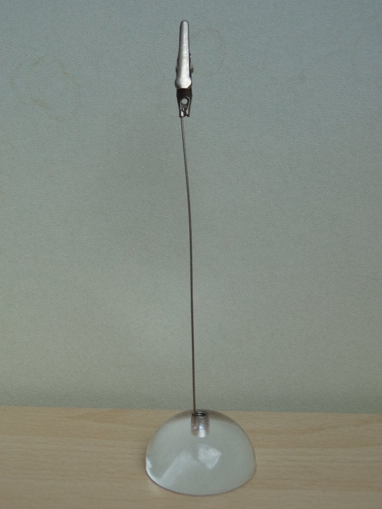 Fotohouder Theepot, Gebruikt, Ophalen of Verzenden, Glas, Fotolijst