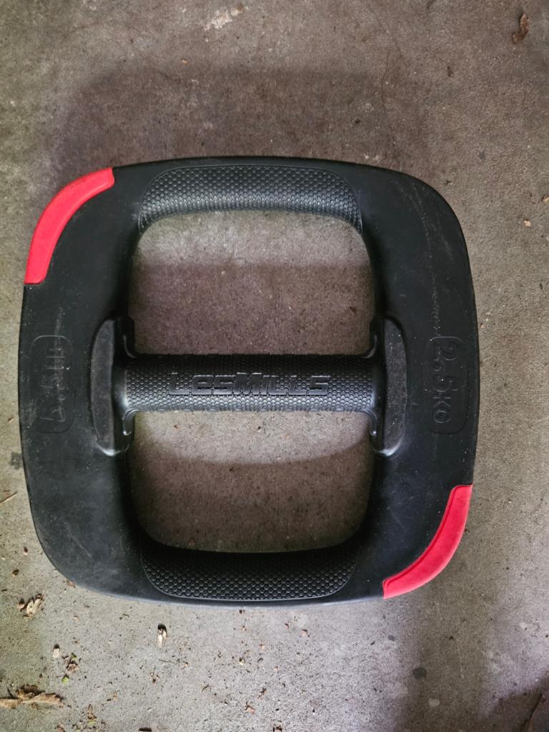 Les Mills Smartbar 2.0 Gewicht 2.5KG, Ophalen of Verzenden, Zo goed als nieuw, Rug, Halterschijven