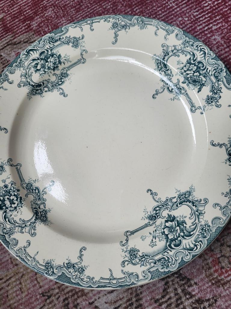 Antieke BFK DAUPHIN taartschaal 1920-1930 Toen was geluk, Ophalen of Verzenden