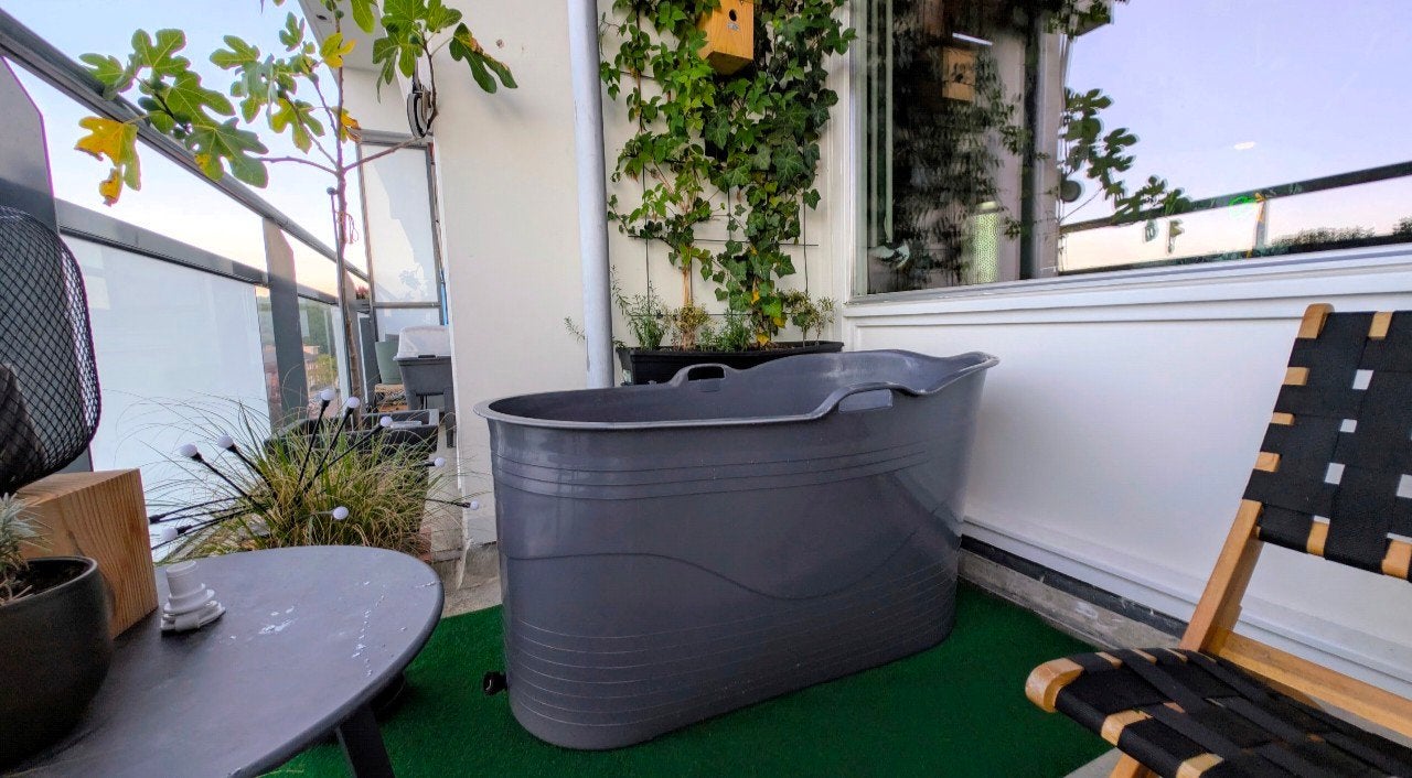 Bath Bucket XL - Compact Bad voor Volwassenen, Ophalen, Zo goed als nieuw
