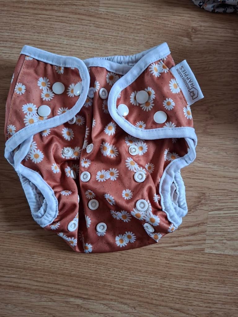 Wasbare luiers HuDa, Elskbar, Totsbots, Modern Cloth Nappies, Ophalen of Verzenden, Gebruikt, One size