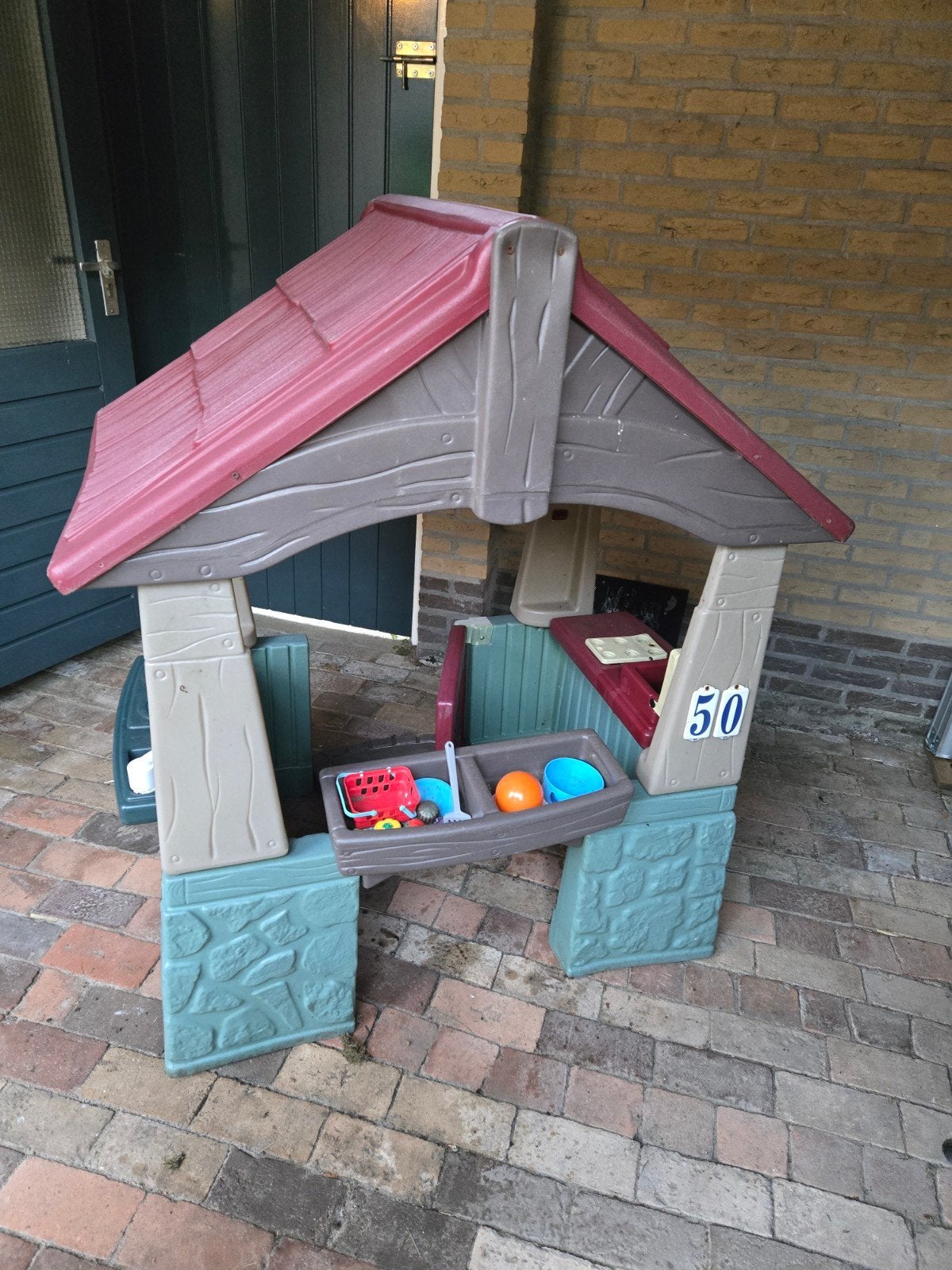 Speelhuisje gebruikt, Ophalen, Gebruikt, Plastic