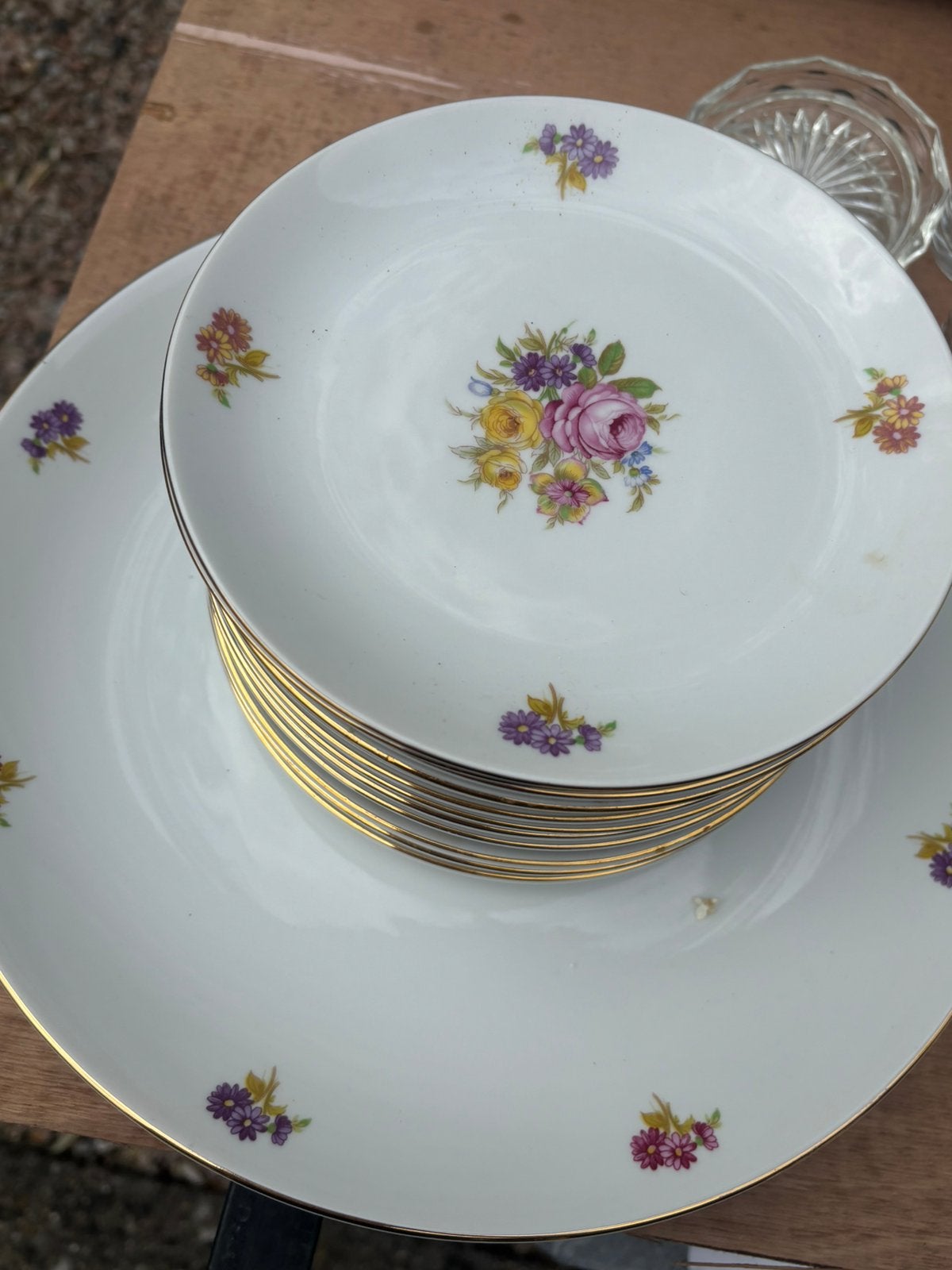 Servies, Ophalen
