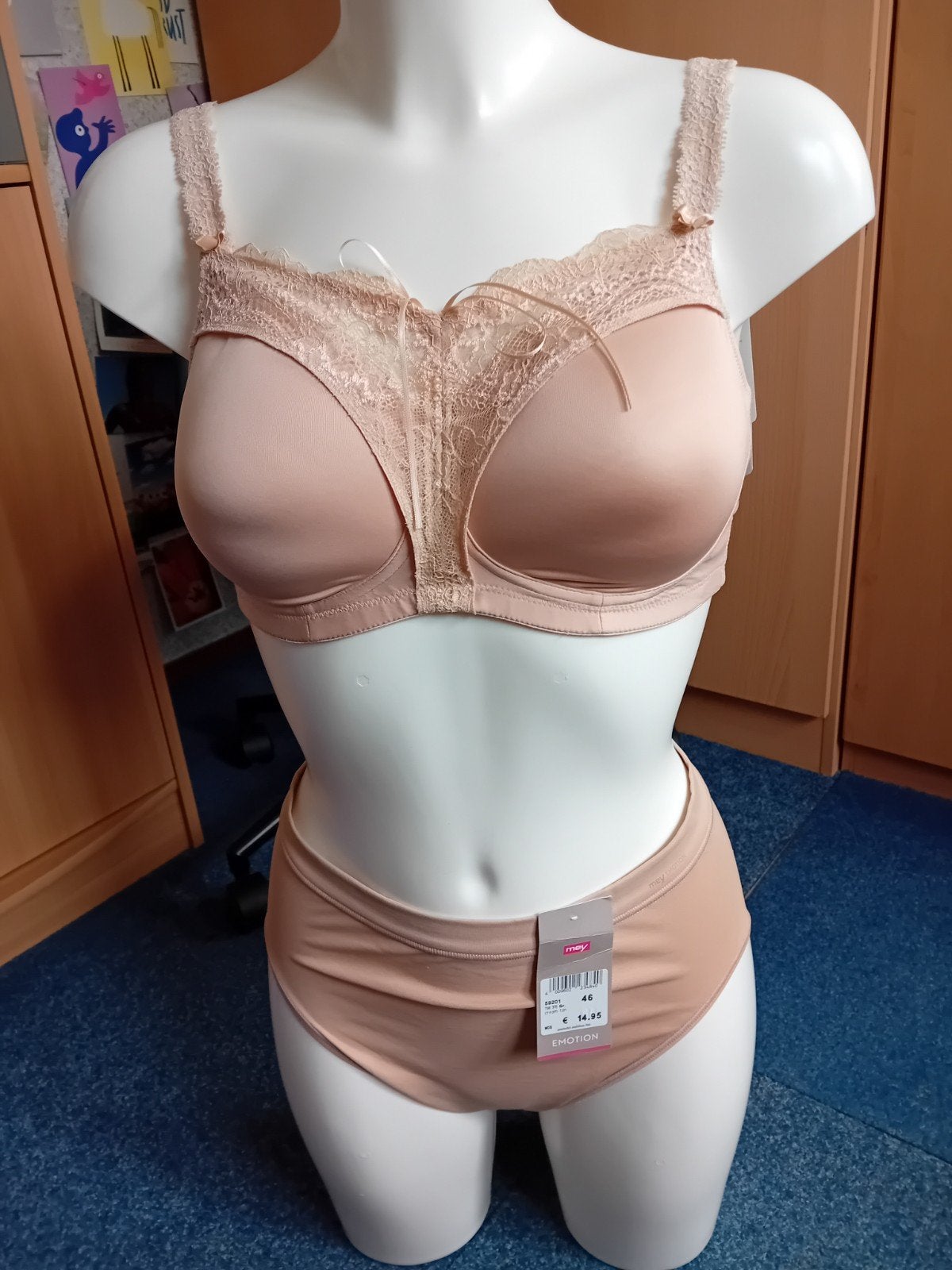 BH en Slip Set - Crème Tan huidskleur, Mey & Anita Care, Ophalen of Verzenden, Beige, Setje