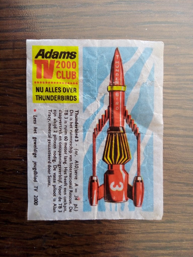 Thunderbird 3 A-10*1966* adams serie tv 2000 club, Alle leeftijden, Ophalen of Verzenden, Gebruikt, Science Fiction en Fantasy