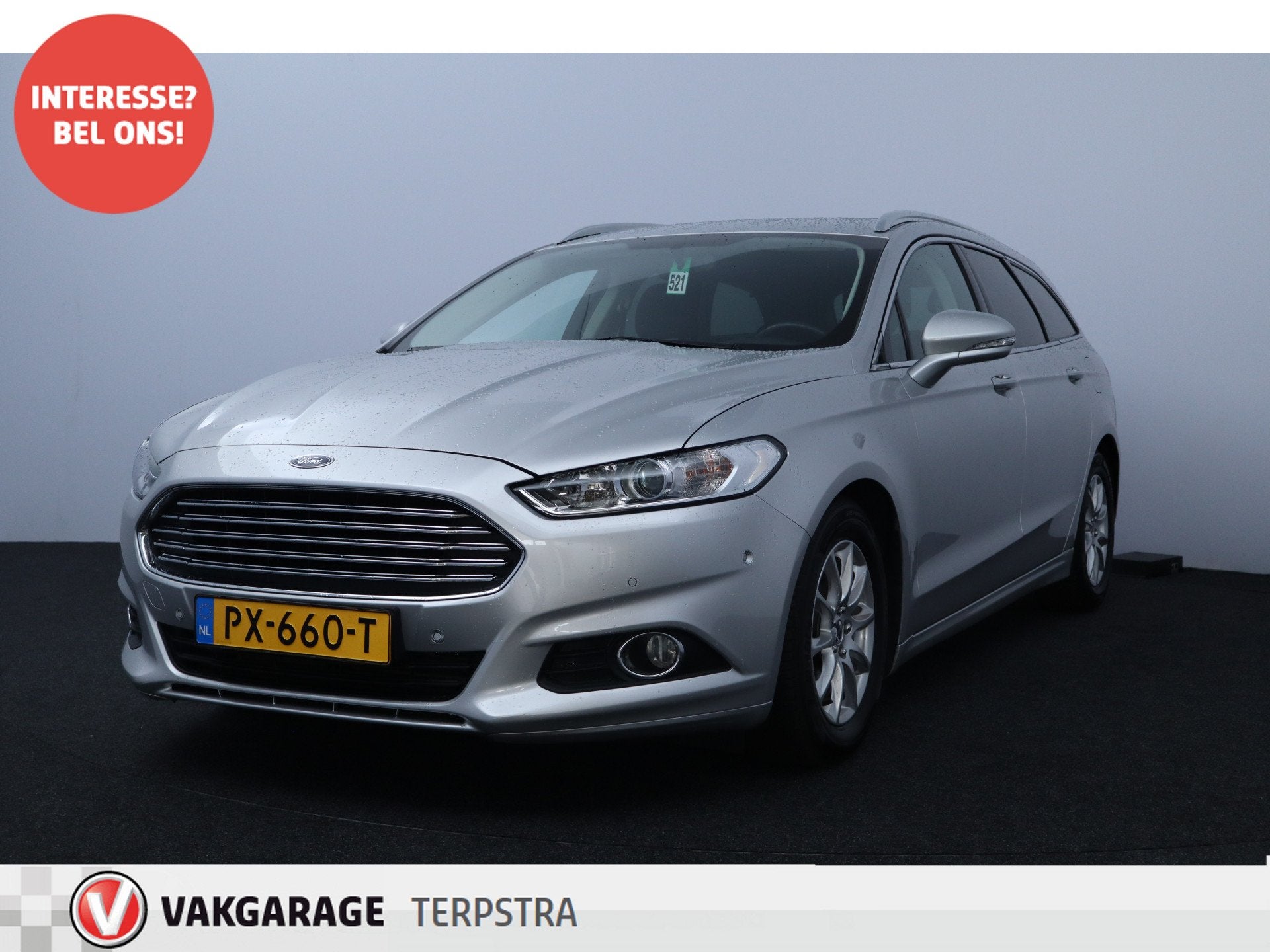 Ford Mondeo Wagon 1.5 TDCi Trend/ Airco/ Navi/ 6-Bak/ Blueto, Auto's, Voorwielaandrijving, Stof, Gebruikt, 4 cilinders