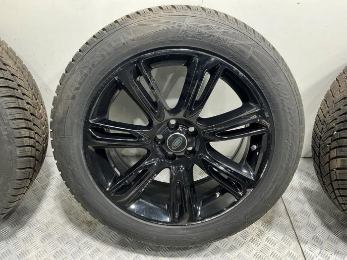 Velgen set + winterbanden van een Landrover Range Rover, 12 maanden garantie, Gebruikt, -, -