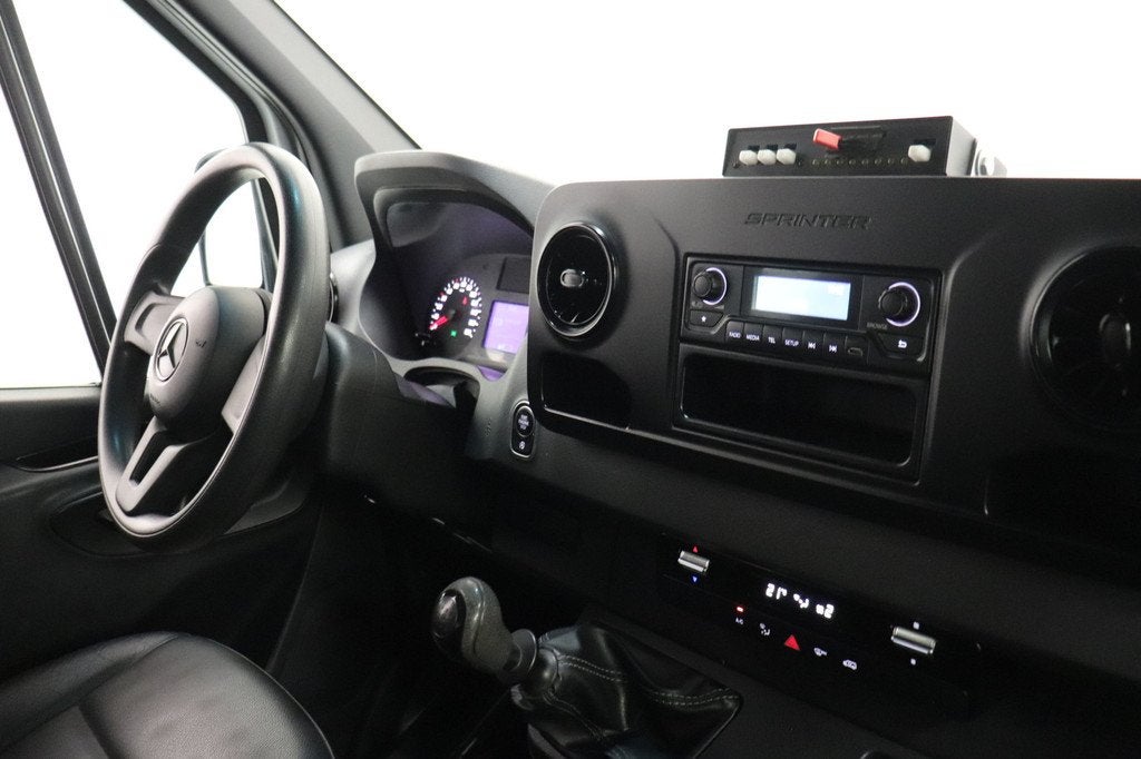 Mercedes-Benz Sprinter 314 2.2 CDI L3 Dubbele Cabine EURO 6, Auto's, Achterwielaandrijving, Gebruikt, 7 stoelen, Wit