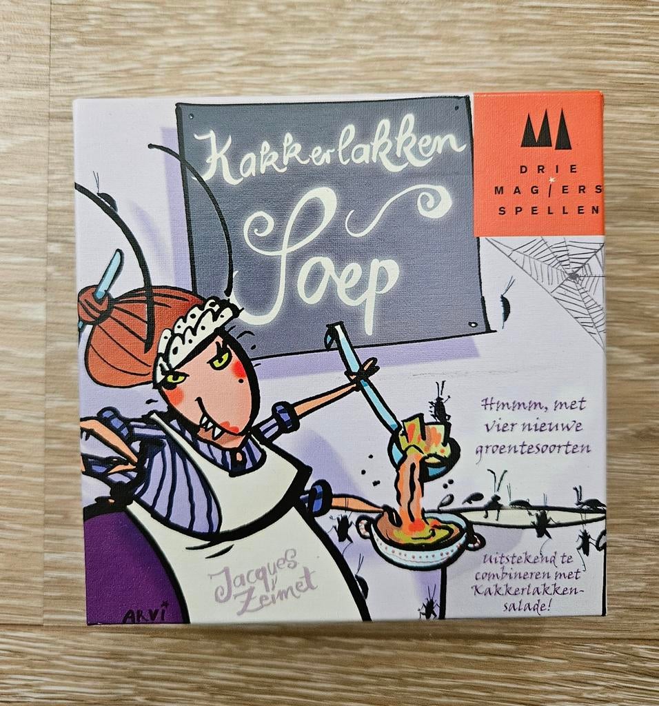 Kakkerlakkensoep, Hobby en Vrije tijd, Gezelschapsspellen | Kaartspellen, Vijf spelers of meer, Ophalen of Verzenden, Zo goed als nieuw