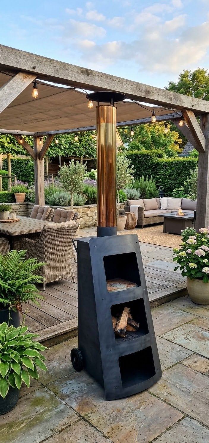 Chesneys Garden Gourmet bbq tuinhaard, Tuin en Terras, Ophalen, Zo goed als nieuw