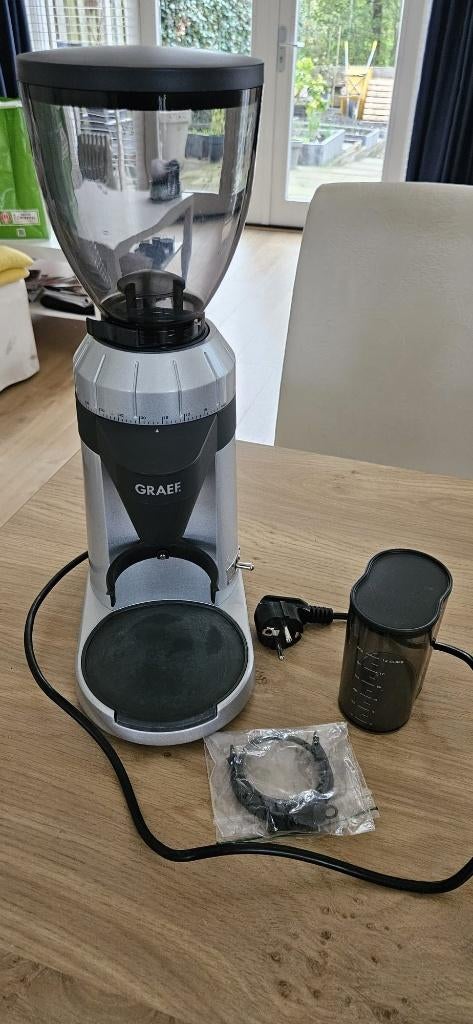 Graef Bonenmaler CM800 Zilver, Ophalen, Gebruikt, Koffiemolen