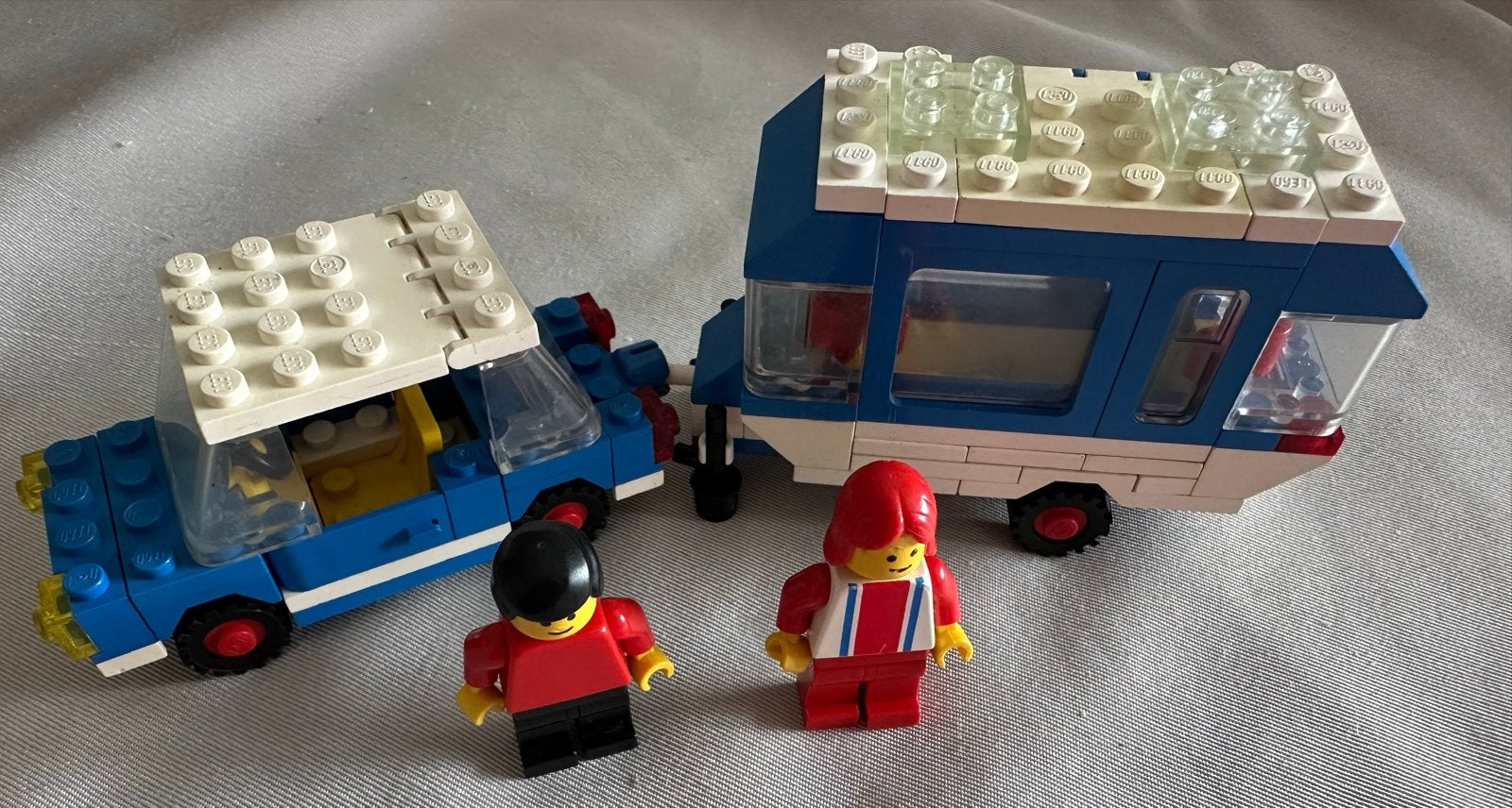 Lego 6694: Klassieke Auto met Caravan en Figuren, Ophalen of Verzenden, Gebruikt
