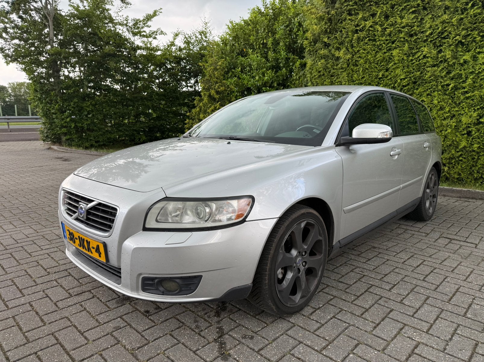 Volvo V50 1.8 2009 Airco/Navi/Cruise, Voorwielaandrijving, USB, 125 pk, Zwart